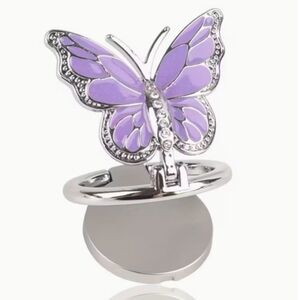 Butterfly Phone Ring Grip 360 Degree Rotating Plating Finger Holder Kickstand